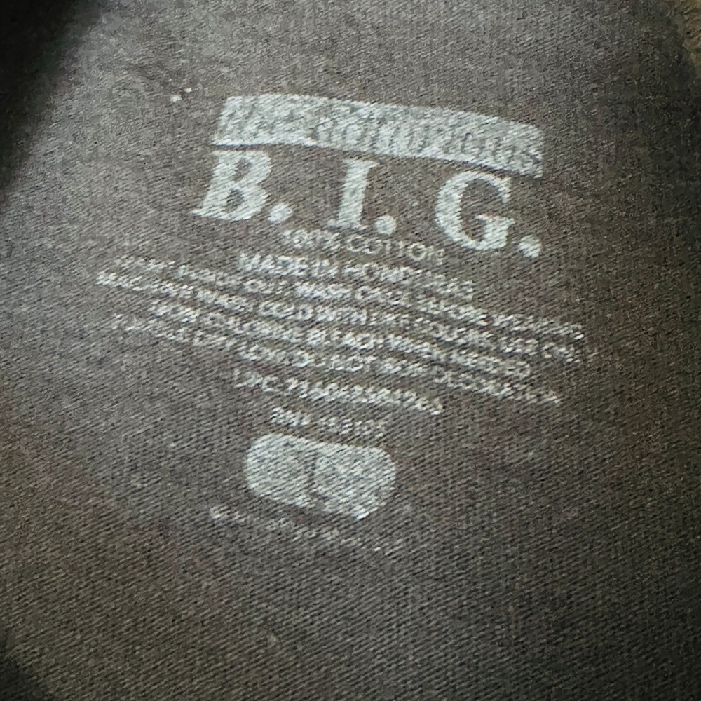 The Notorious B.I.G. Graphic T-Shirt Men's Size Large Black - Picture 4 of 7